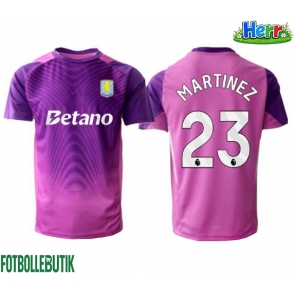 Aston Villa Emiliano Martinez #23 Målvakt Tredje Tröja 2025-26 Kortärmad